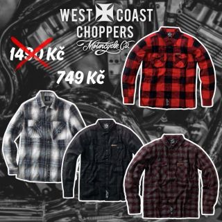 Dělám předobjednávku na flanelky West Coast Choppers a napadlo mě se o to s Tebou podělit 🫵 Už teď se můžeš přihlásit o...